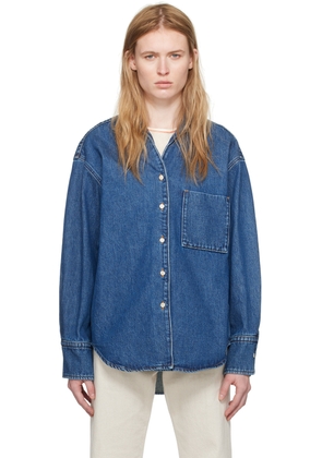 BITE Blue Collar Denim Shirt
