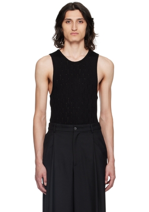 Lardini Black Laddering Vest