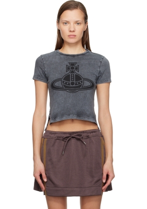 Vivienne Westwood Gray Paris Orb Mini Peru T-shirt