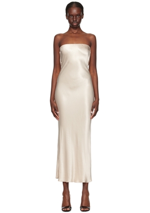 BEC + BRIDGE Beige Moon Dance Maxi Dress