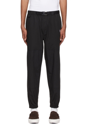 Marcelo Burlon County of Milan Black Cotton Trousers