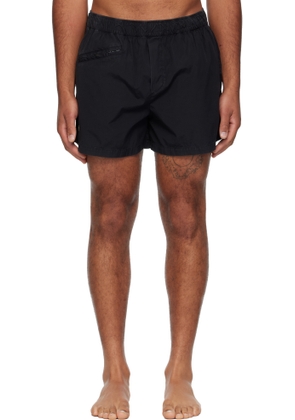 JW Anderson Black Embroidered Shorts