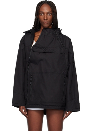 Coperni Black Asymmetric Parka