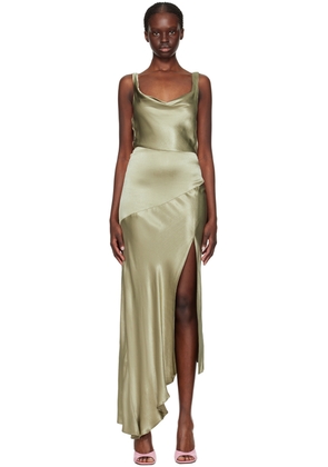 BEC + BRIDGE Green Moon Dance Maxi Dress