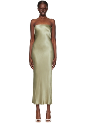 BEC + BRIDGE Green Moon Dance Maxi Dress