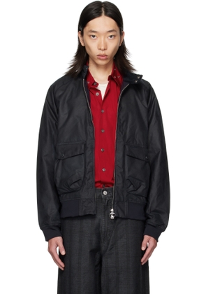 Barbour Navy Modern Royston Waxed Jacket