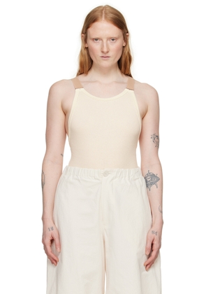 Baserange Off-White Suspend Bodysuit