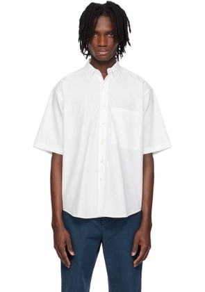 AURALEE White Washed Finx Twill Shirt