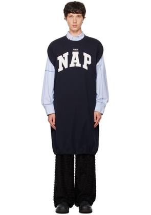 doublet Navy 'Power Nap' T-Shirt