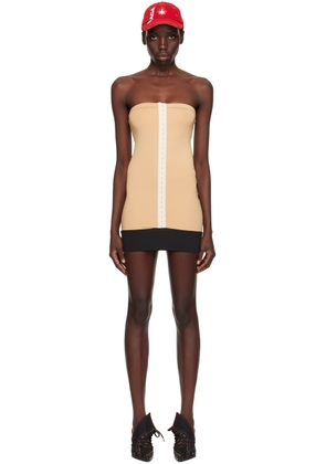 Raga Malak Beige & Black Daria Minidress