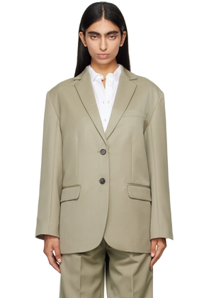 ANINE BING Khaki Quinn Blazer