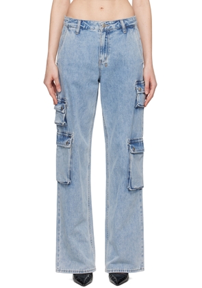 Ksubi Blue Low Rider Jeans