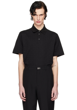 Givenchy Black Classic Fit Polo