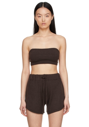 LISA YANG SSENSE Exclusive Brown Selah Bra
