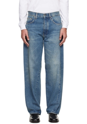 Sunflower Blue Wide Twist Jeans