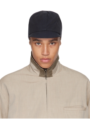 Aviva Jifei Xue Black Rinsed Work Cap