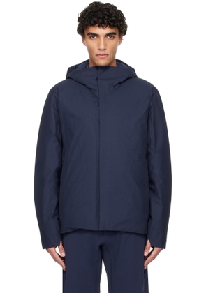 Veilance Navy Altus Down Jacket