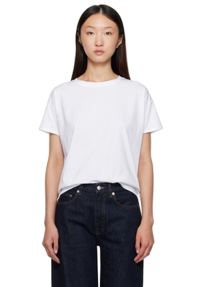 Loulou de Saison White Basiluzzo LDS Short Sleeve T-shirt