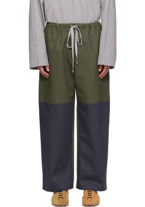 SC103 Khaki & Navy Dispatch Trousers