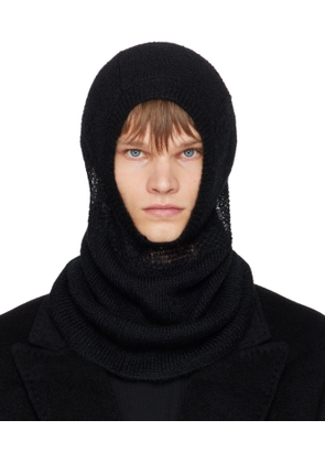 Ann Demeulemeester Black Vali Balaclava
