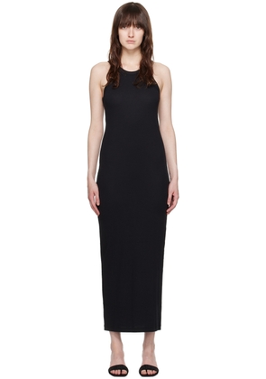 TOTEME Black Curved Maxi Dress