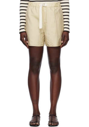 Jil Sander Yellow Regular Fit Shorts