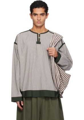 SC103 Brown & White Catalog Henley