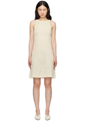 BITE Off-White Whisper Midi Dress