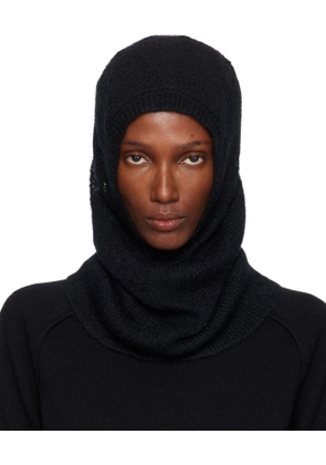 Ann Demeulemeester Black Vali Balaclava
