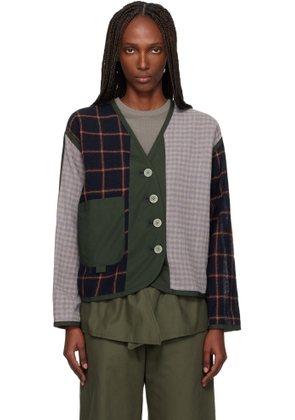 SC103 Multicolor Ridge Cardigan