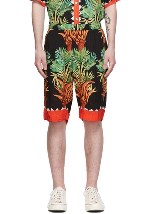 Endless Joy Black Rayon Shorts