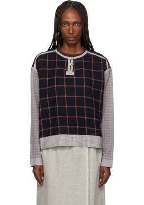 SC103 Navy Pitch Sweater