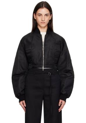 Sportmax Black Avenue Bomber Jacket