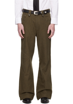 ROCKSTEADY Khaki Rodeo Star Trousers
