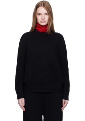 Arch The Black Over Fit Cashmere Pullover Sweater