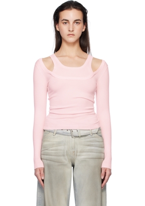 Gimaguas SSENSE Exclusive Pink Étoile Sweater