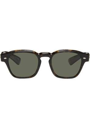 Oliver Peoples Brown Maysen Sunglasses