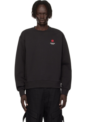 Kenzo Black Kenzo Paris 'Boke Flower' Embroidered Sweatshirt
