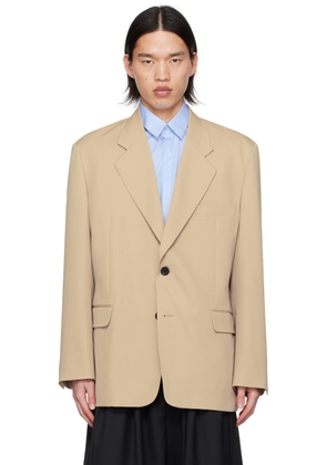 WOOYOUNGMI Beige Two-Button Blazer