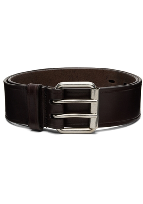 Dries Van Noten Brown Leather Belt