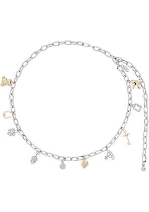 Vivienne Westwood Silver & Gold Multi Charm Belt