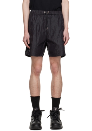 WOOYOUNGMI Black Drawstring Shorts