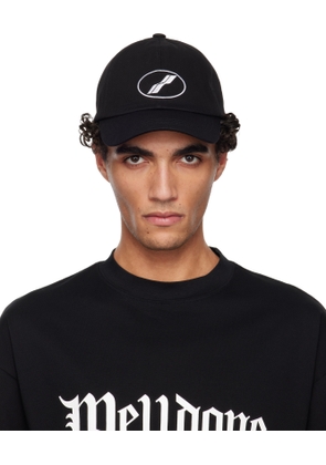 We11done Black Basic Symbol Cap