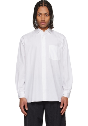 nanamica Off-White Regular Collar Wind Shirt