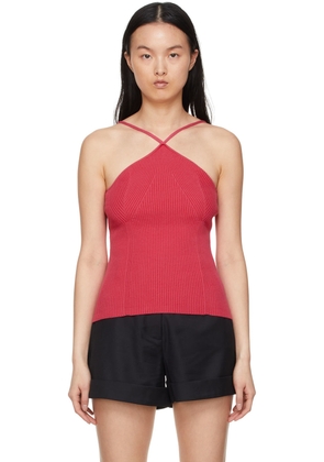 ANNA QUAN Pink Solange Tank Top
