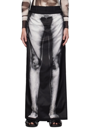 Jean Paul Gaultier Black 'The Body Marinière' Trousers