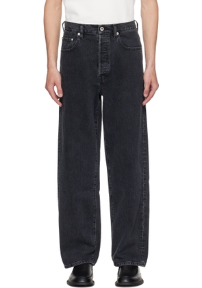 Kenzo Black Kenzo Paris Botan Loose Fit Jeans