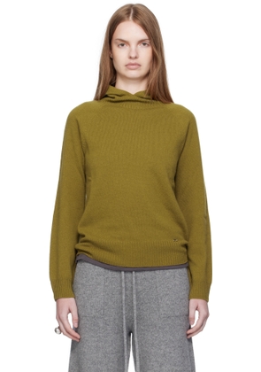 UMARMUNG Khaki Wholegarment Hoodie