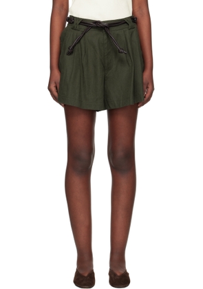 SEA NY Green Shai Shorts