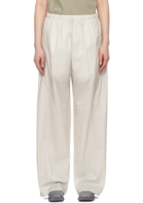 Gabriela Coll Garments Beige No.287 Technical Flap Pocket Trousers